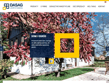 Tablet Screenshot of dasag.pl